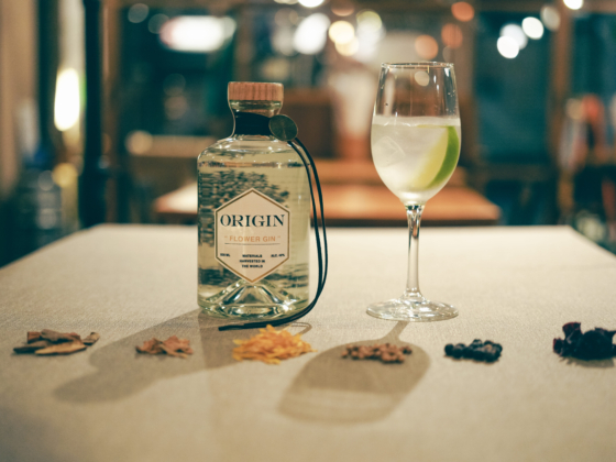 西酒造、新ブランド「ORIGIN」第2弾！香り高く華やかでキリっとした味わい ORIGIN「FLOWER GIN」販売