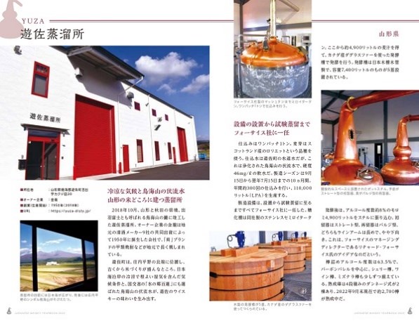 JAPANESE WHISKY YEARBOOK 2023 誌面イメージ