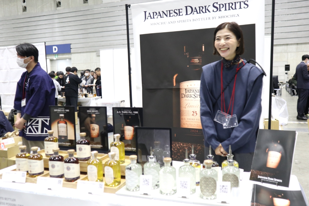 「ウイスキー＆スピリッツフェスティバル2024 in 横浜」SHOCHU XのJAPANESE DARK SPIRITSブース