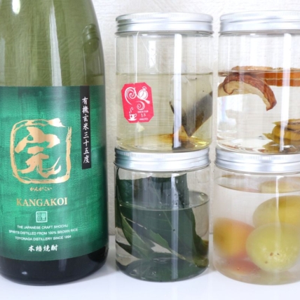 漬け込み焼酎にチャレンジ！味はどう変わる？