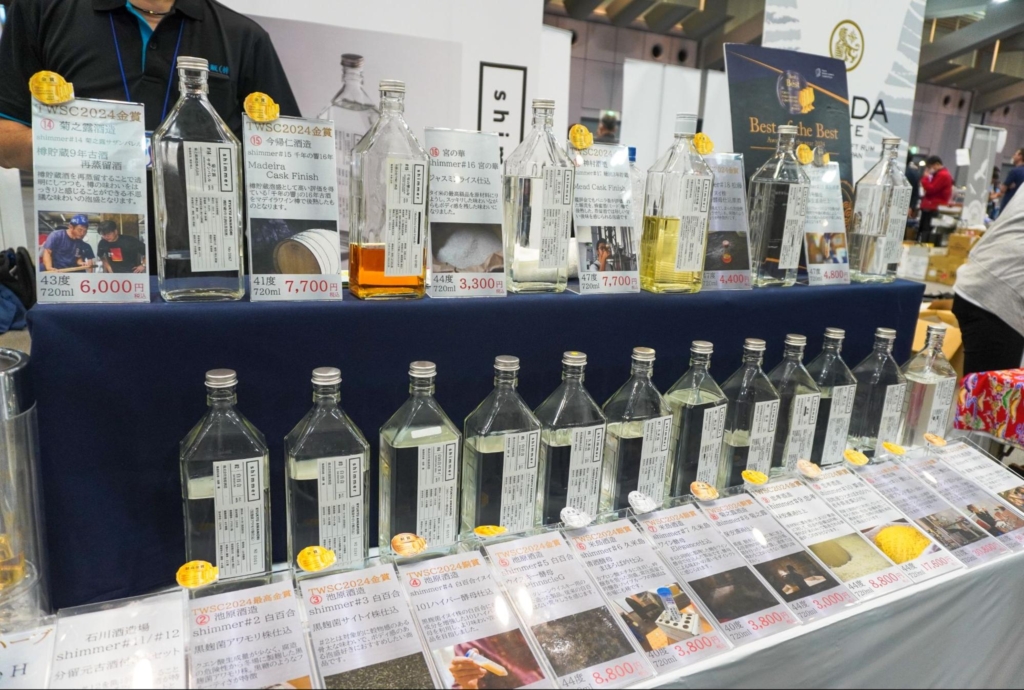 個性的な国内蒸留酒たち