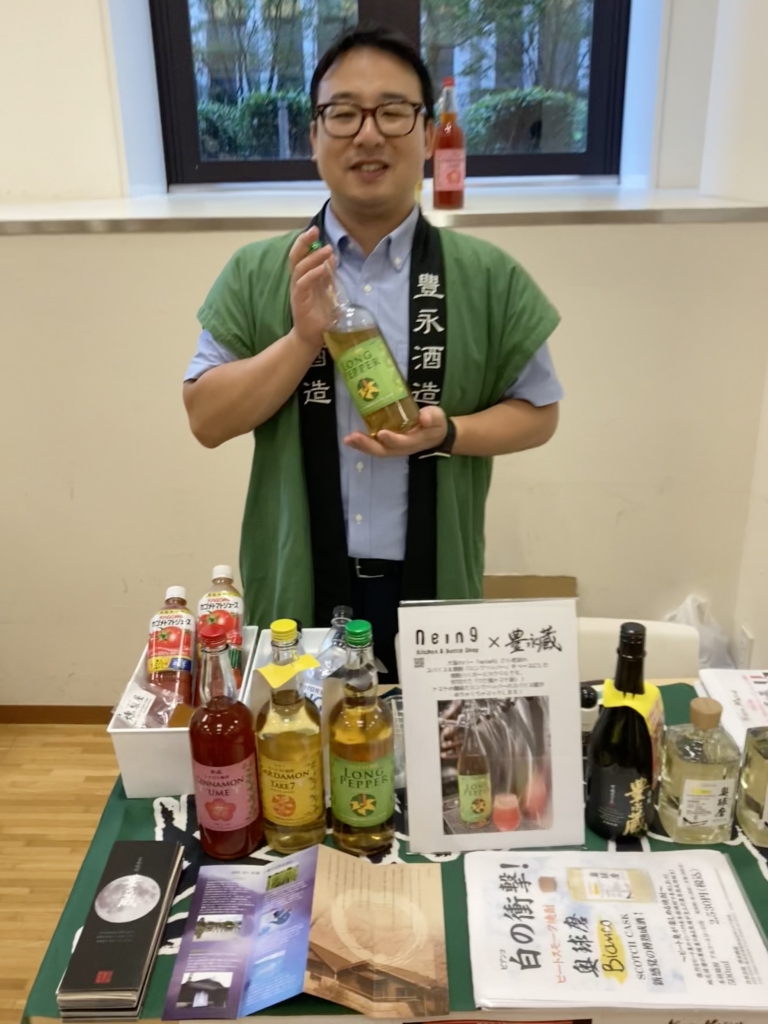 個性派揃いの蔵元が集結した球磨焼酎のブース
「豊永酒造」