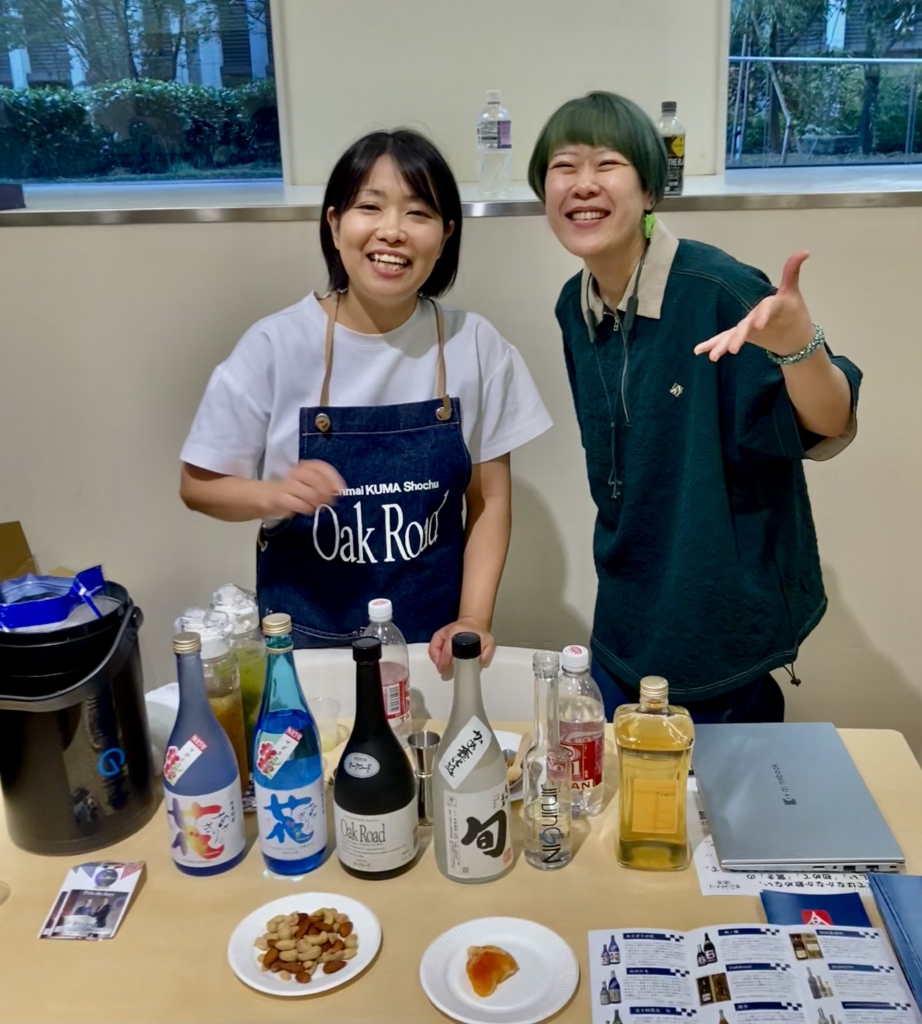 個性派揃いの蔵元が集結した球磨焼酎のブース
「高田酒造場」