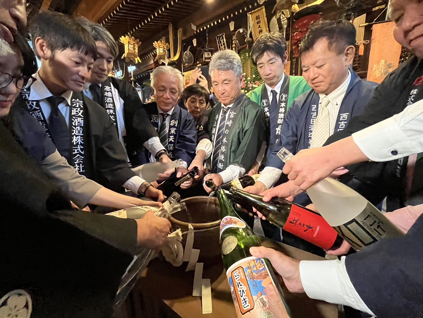 「焼酎を世界へ！」産業・文化として発展を祈願する焼酎発展祈願祭開催